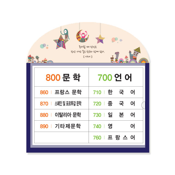 서가분류표 21-1 