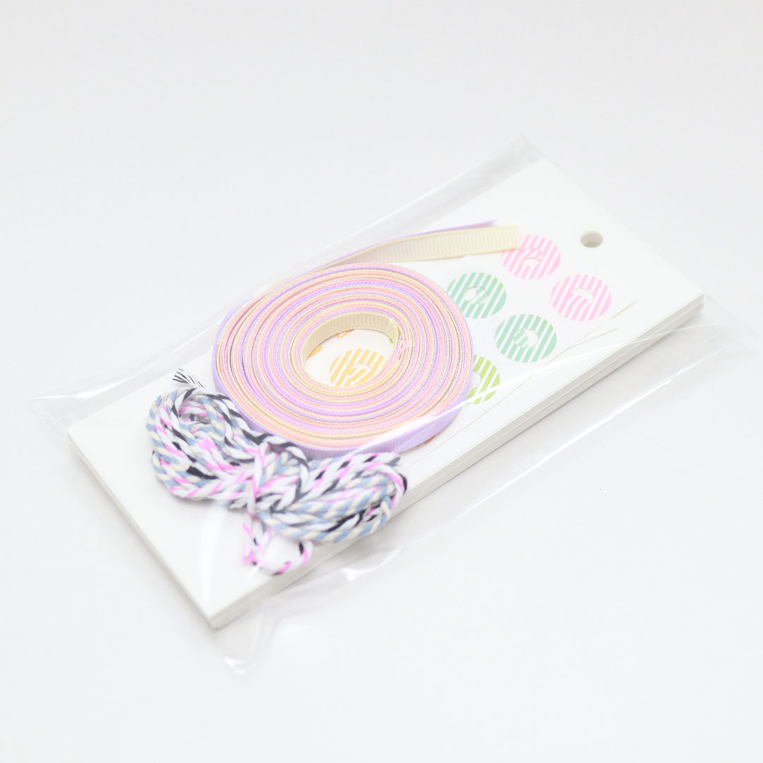 무지 책갈피만들기 흰색머메이드지 30장(끈,링스티커 포함) 작은손이야기