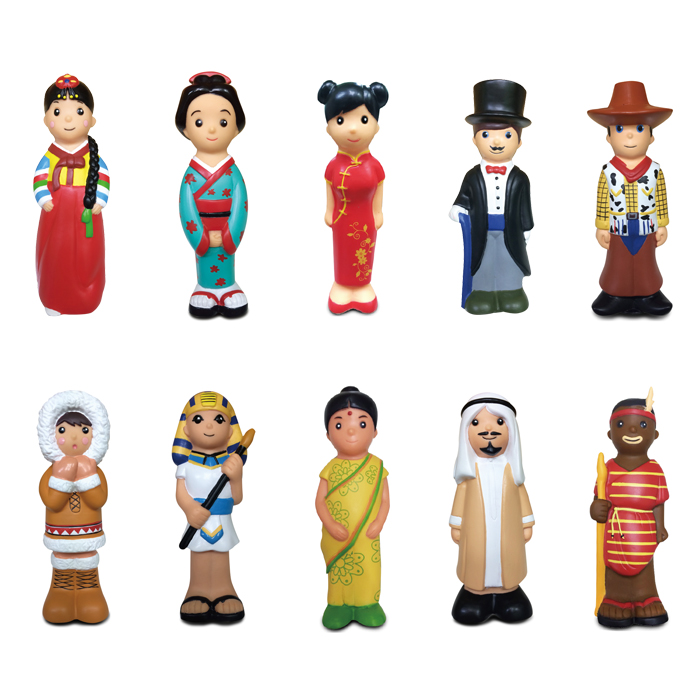 소프트다문화인형10인