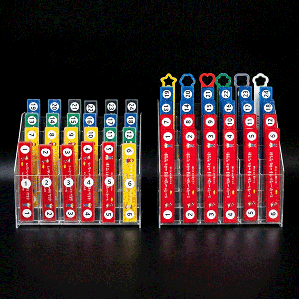 계단식 책자리표 보관함 1칸