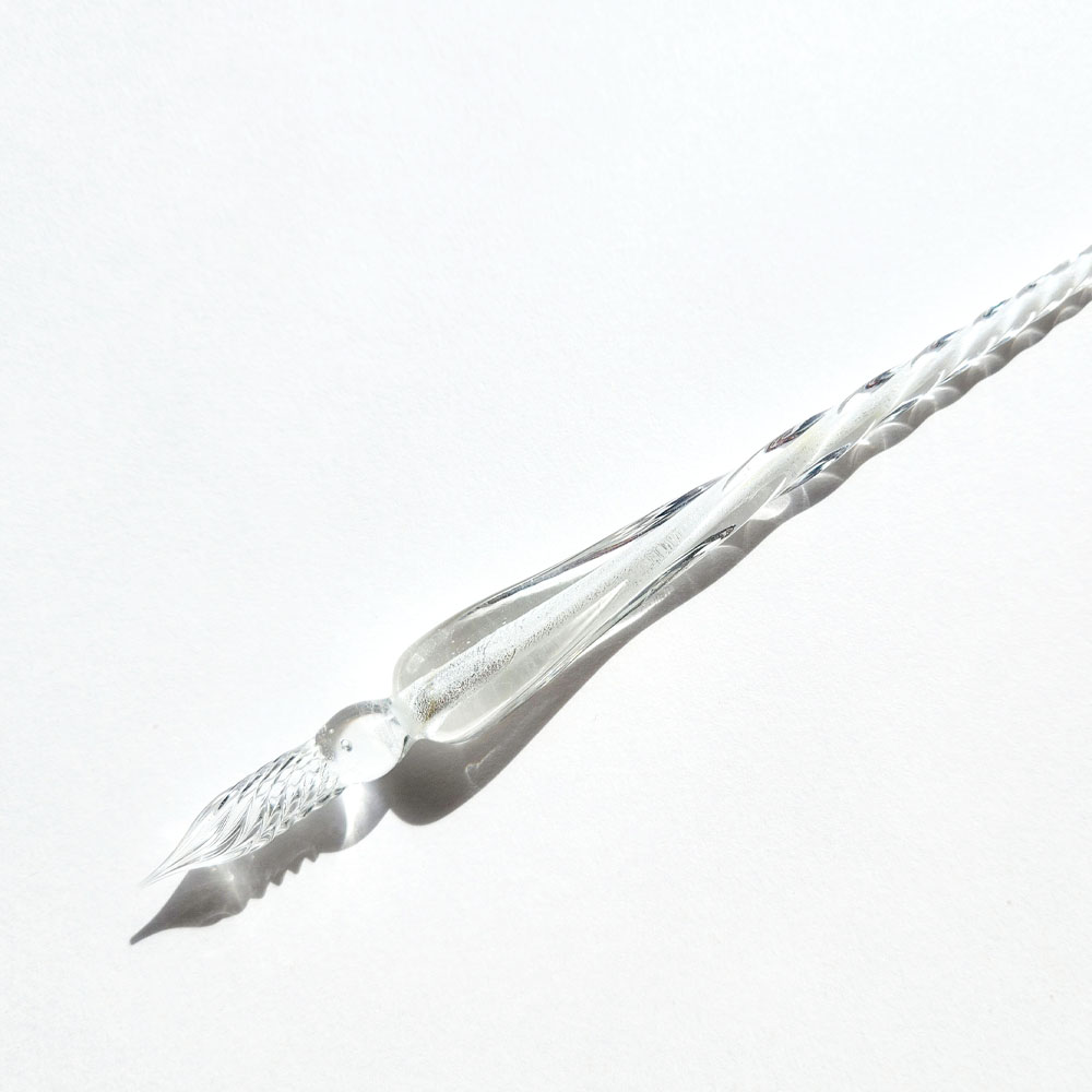 문학 필사 유리펜(화이트)