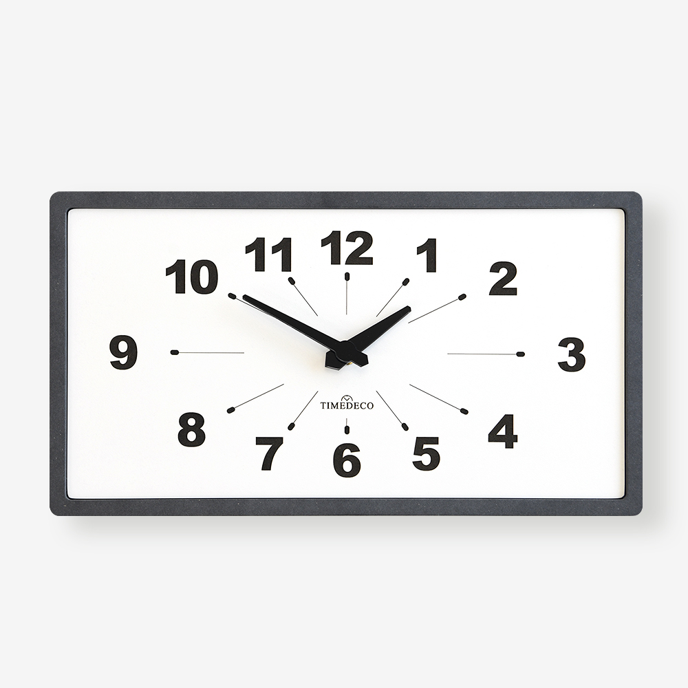 인테리어 무소음 양면시계