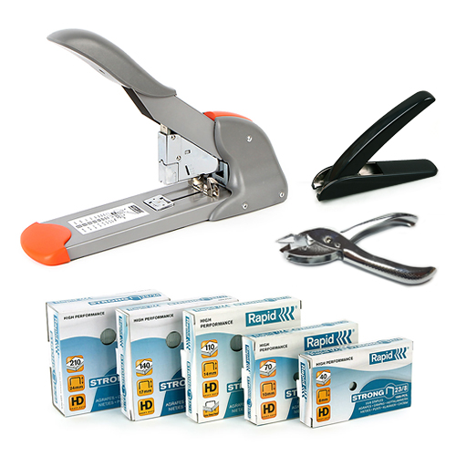 이지제본 스테플러 HD210 풀세트 (대형/Rapid)