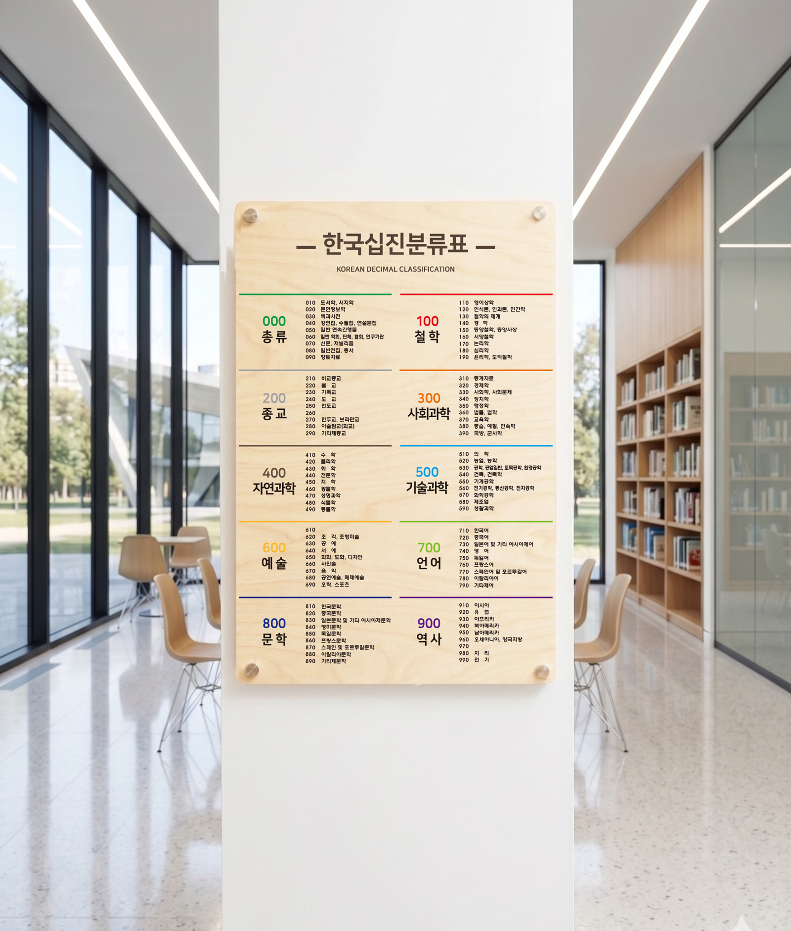 심플 B 십진분류표 메인