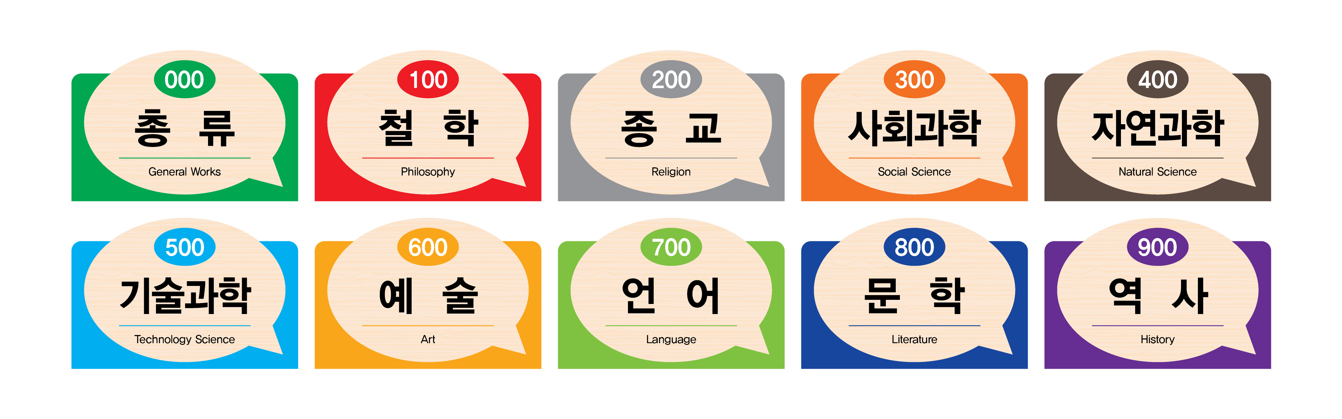 디자인 옵션 3 — 대각 분할·아이콘형 대분류표시판 시안
