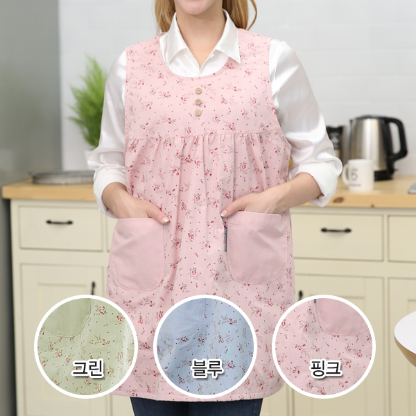 전파(전기장)차단 앞치마 - 애플 시리즈(원피스형)