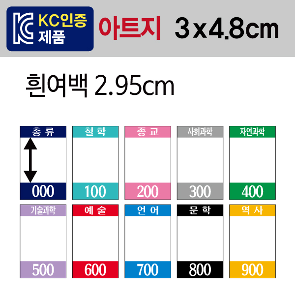 숫자띠라벨 3048A009(아트지)