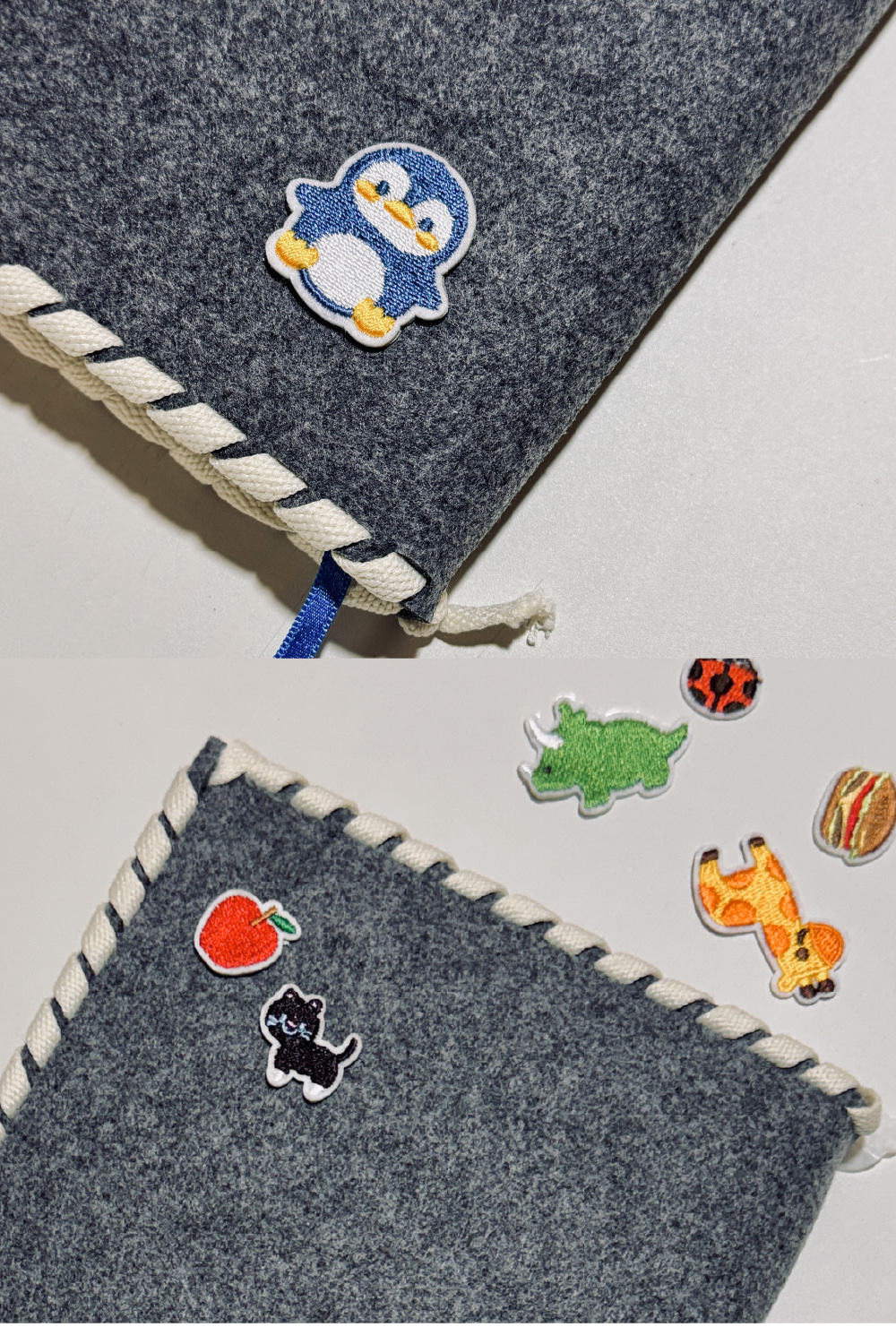 환경교육 친환경 북커버 DIY 키트 와펜 디자인