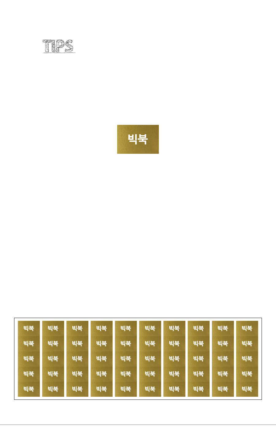 문자띠라벨 도서관 영어 PVC2618 상세