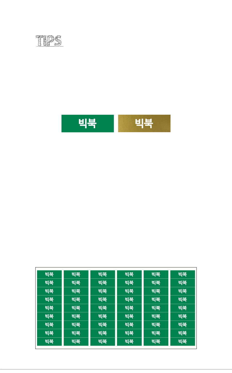 문자띠라벨_빅북PVC3010_상세